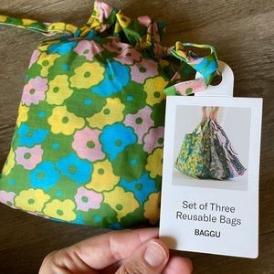 Set of 3 Reusable Bags BAGGU